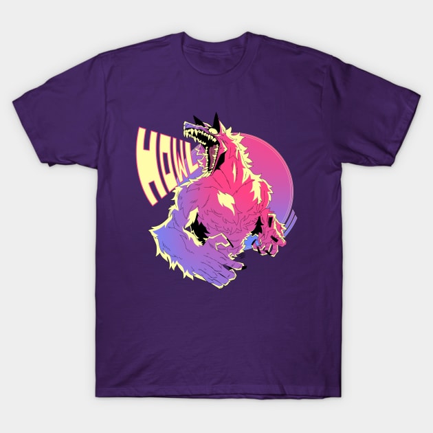 Trippy Werewolf T-Shirt by Station 41